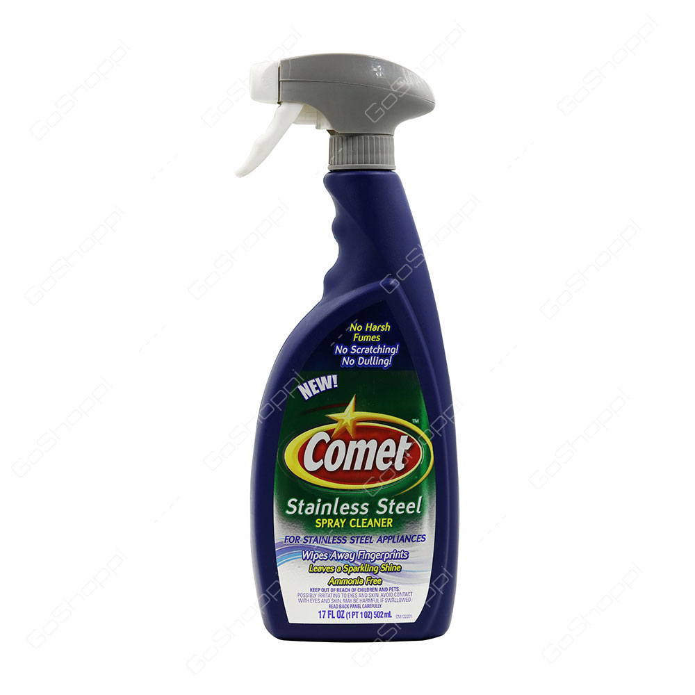 Comet Stainless Steel Spray Cleaner 502 ml