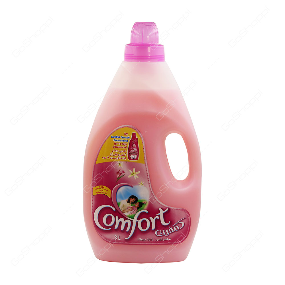 Comfort Concentrated Fabric Conditioner Flora Soft 3 l