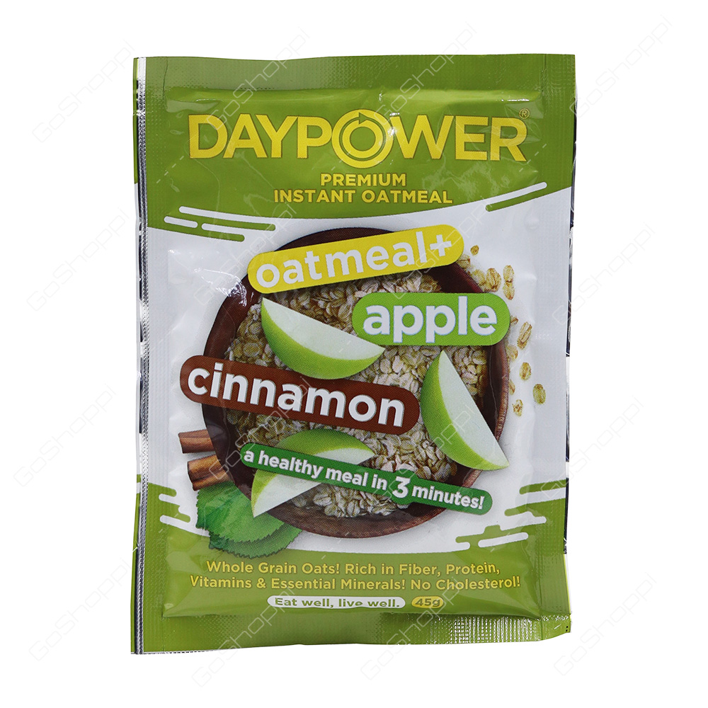 Daypower Premium Instant Oatmeal Apple Cinnamon 45 g