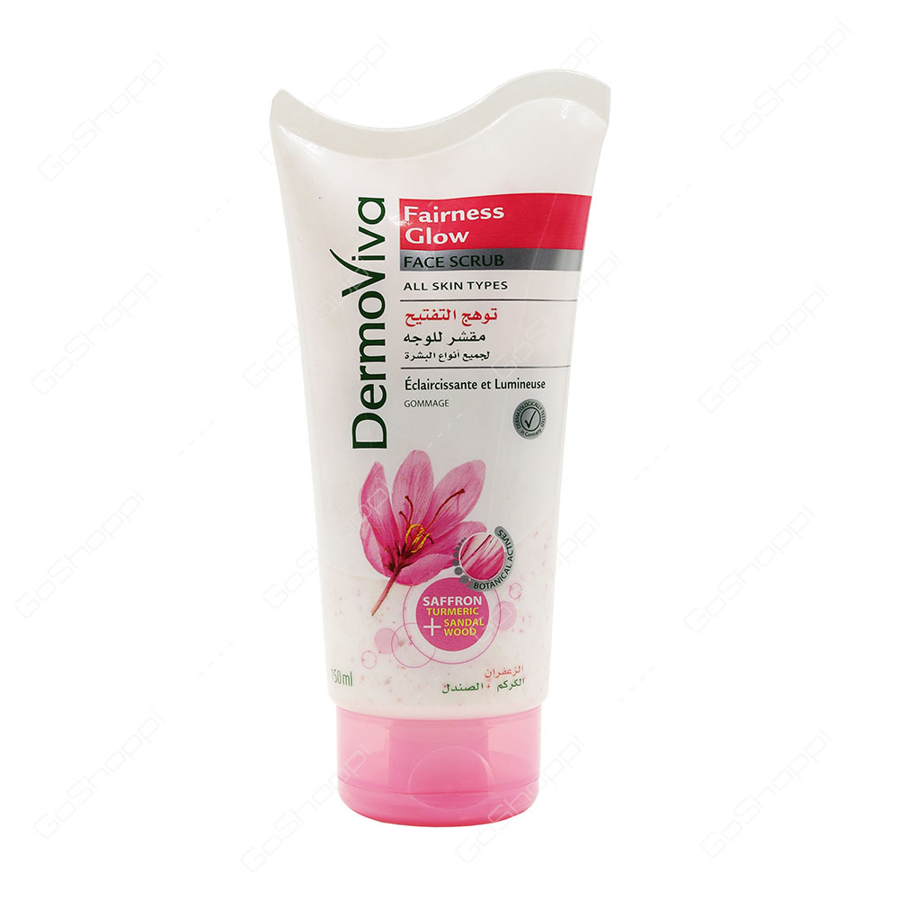 Dermoviva Fairness Glow Face Scrub 150 ml