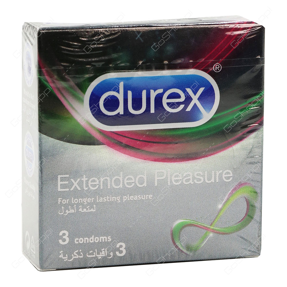 Durex Extended Pleasure Condoms 3 pcs