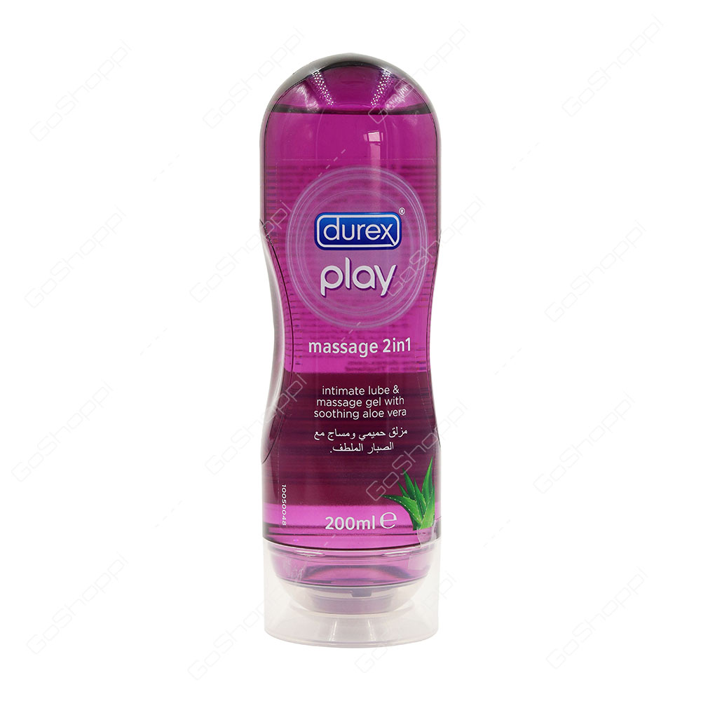 Durex Play Massage 2 In 1 Intimate Lube And Massage Gel With Soothing Aloe Vera 200 Ml Buy Online 6925