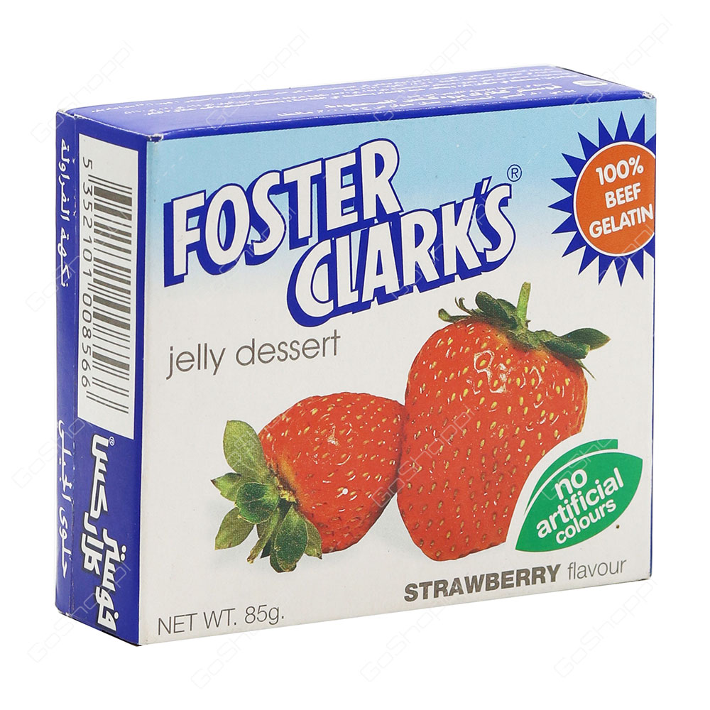 Foster Clarks Jelly Dessert Strawberry Flavour 85 g