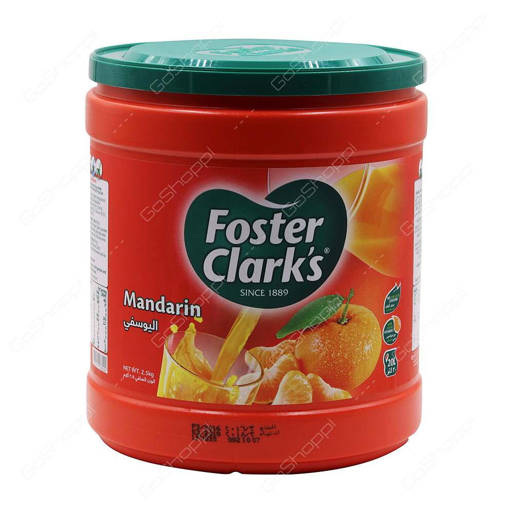 Foster Clarks Mandarin Instant Flavoured Drink 2.5 kg