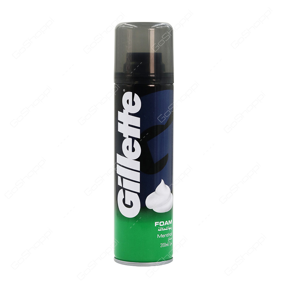 Gillette Menthol Shaving Foam 200 ml