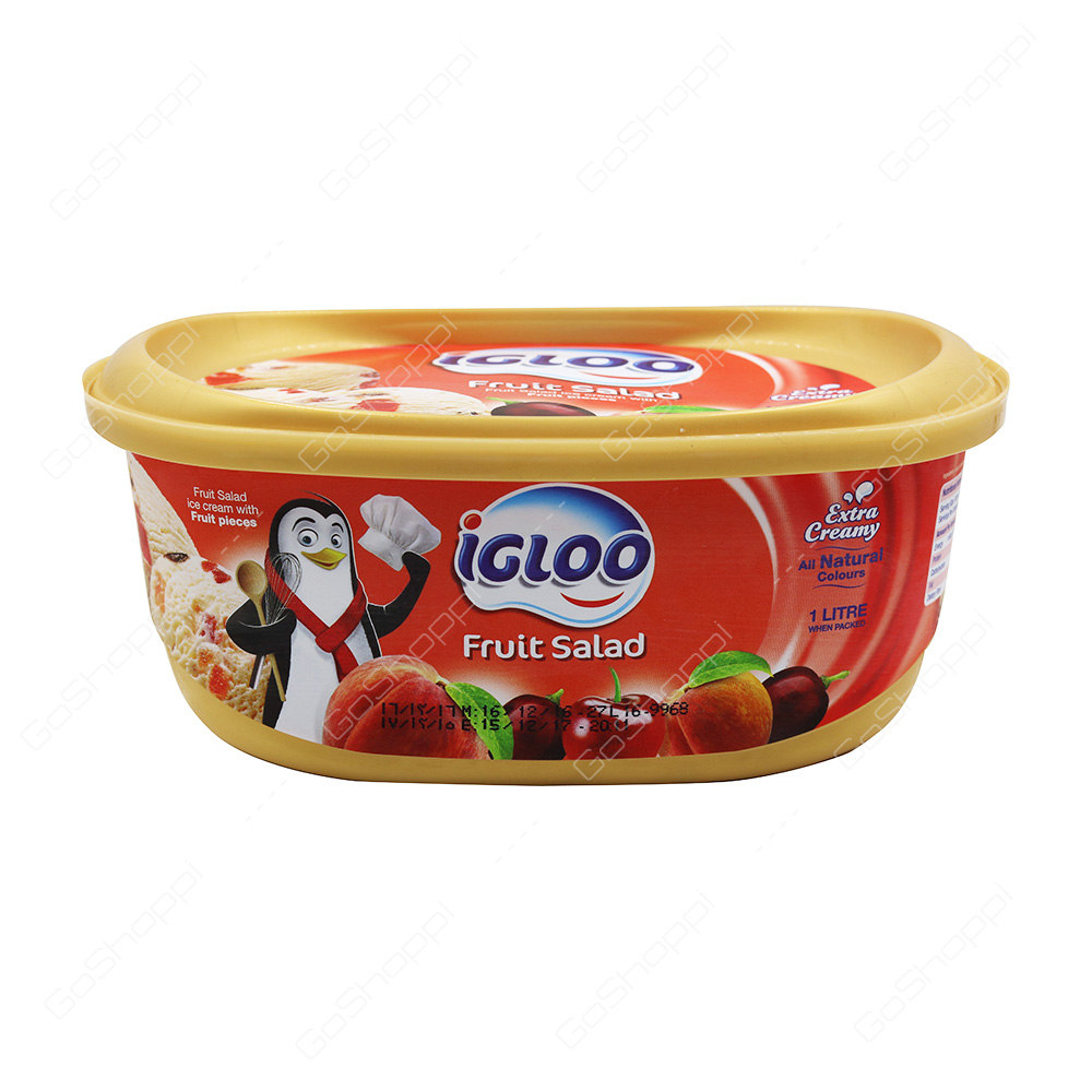 Igloo Fruit Salad Icecream 1 l