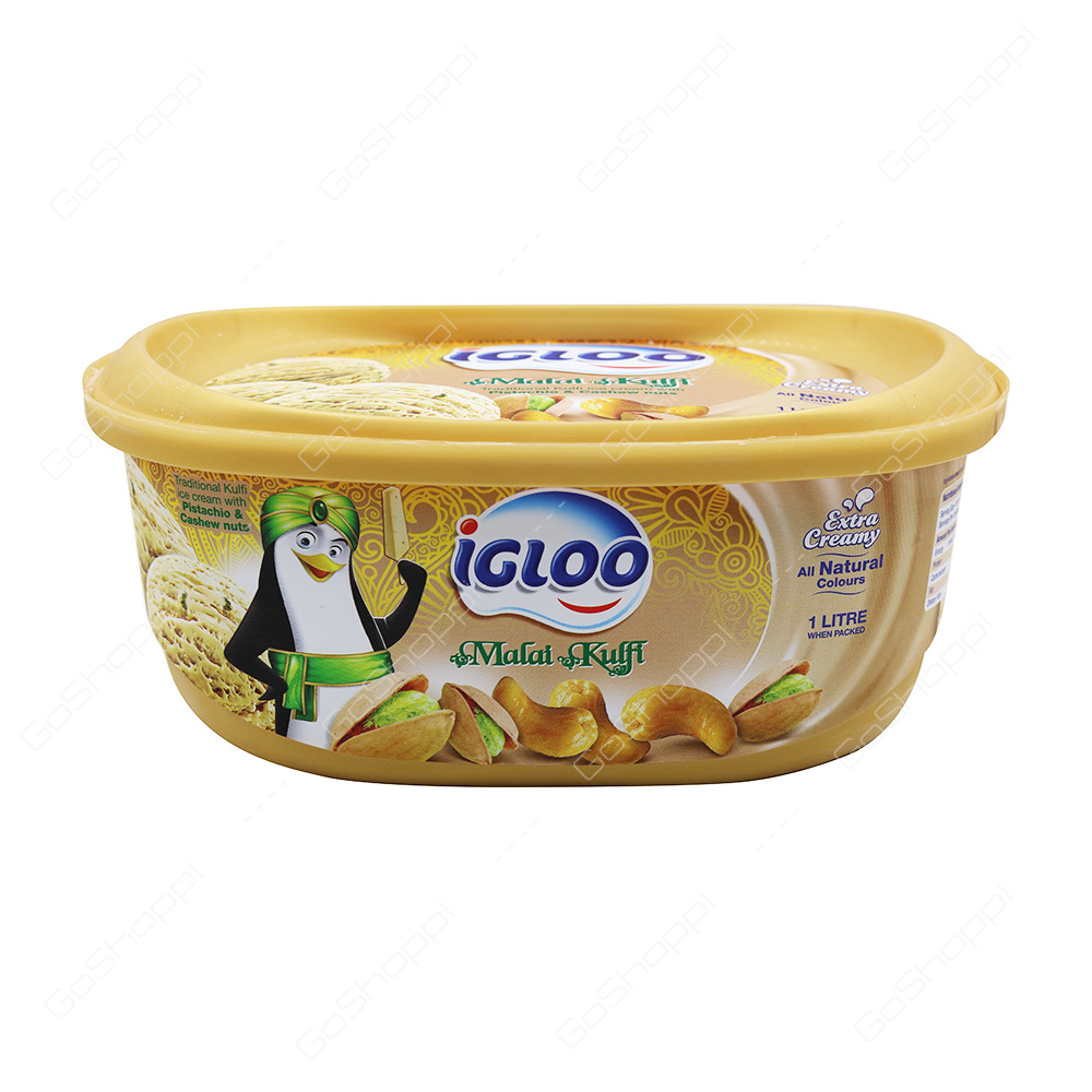 Igloo Malai Kulfi Icecream 1 l