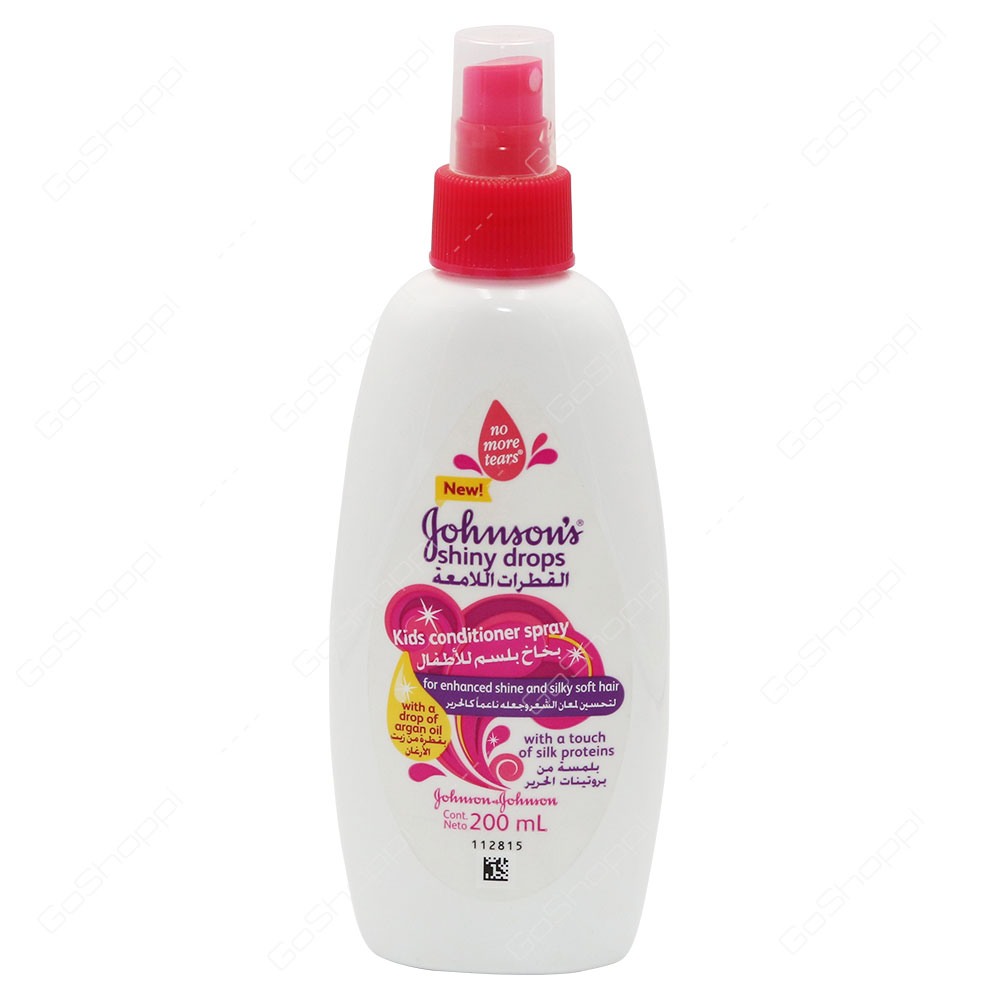 Johnsons Shiny Drops Kids Conditioner Spray 200 ml