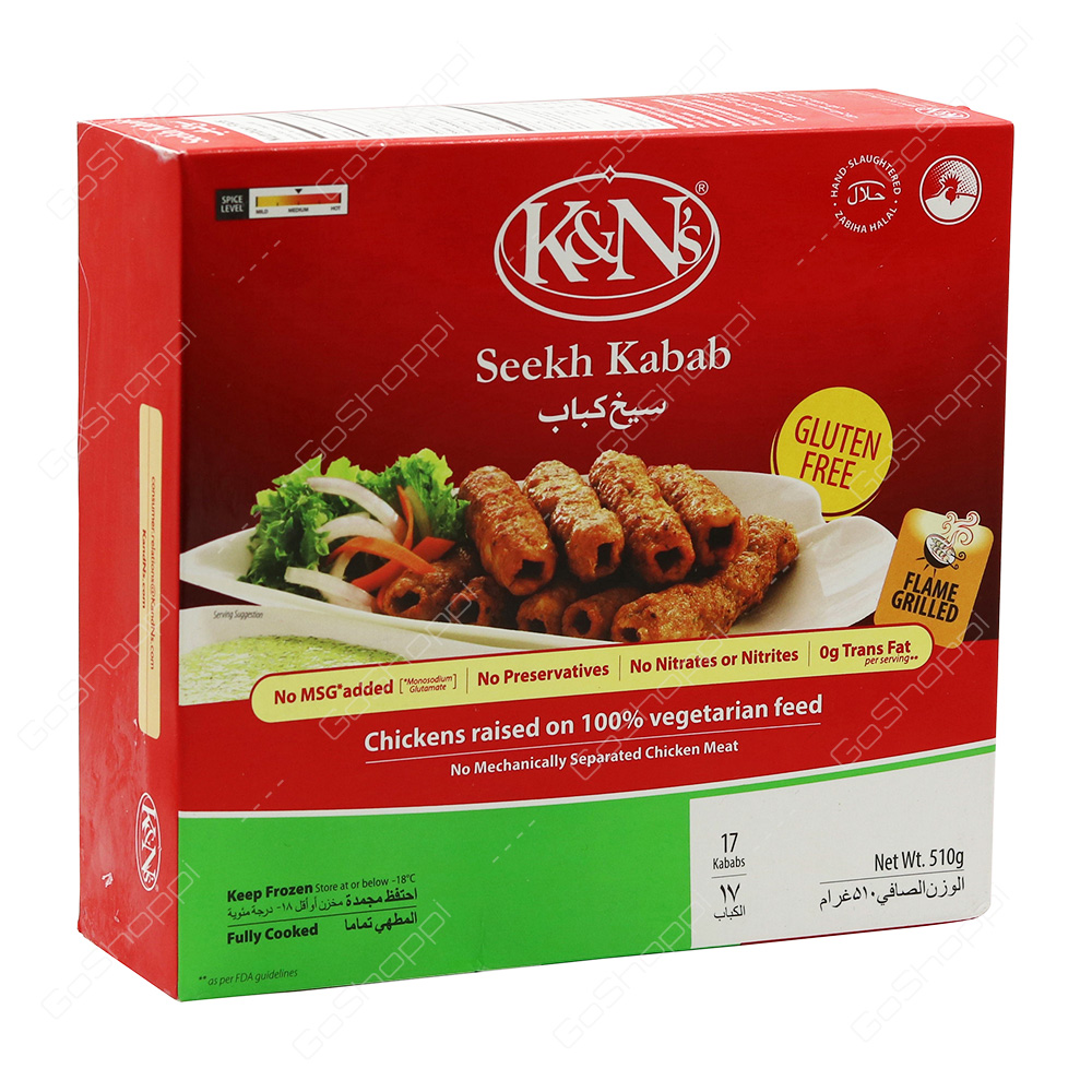 K and Ns Seekh Kabab 510 g