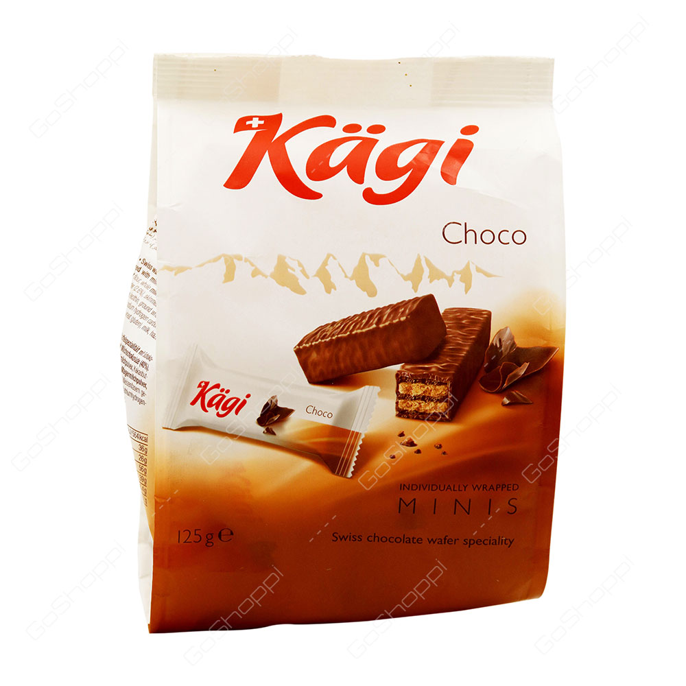 Kagi Choco Chocolate Wafer Minis 125 g