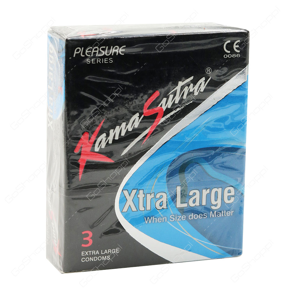 Kama Sutra Xtra Large Condoms 3 pcs