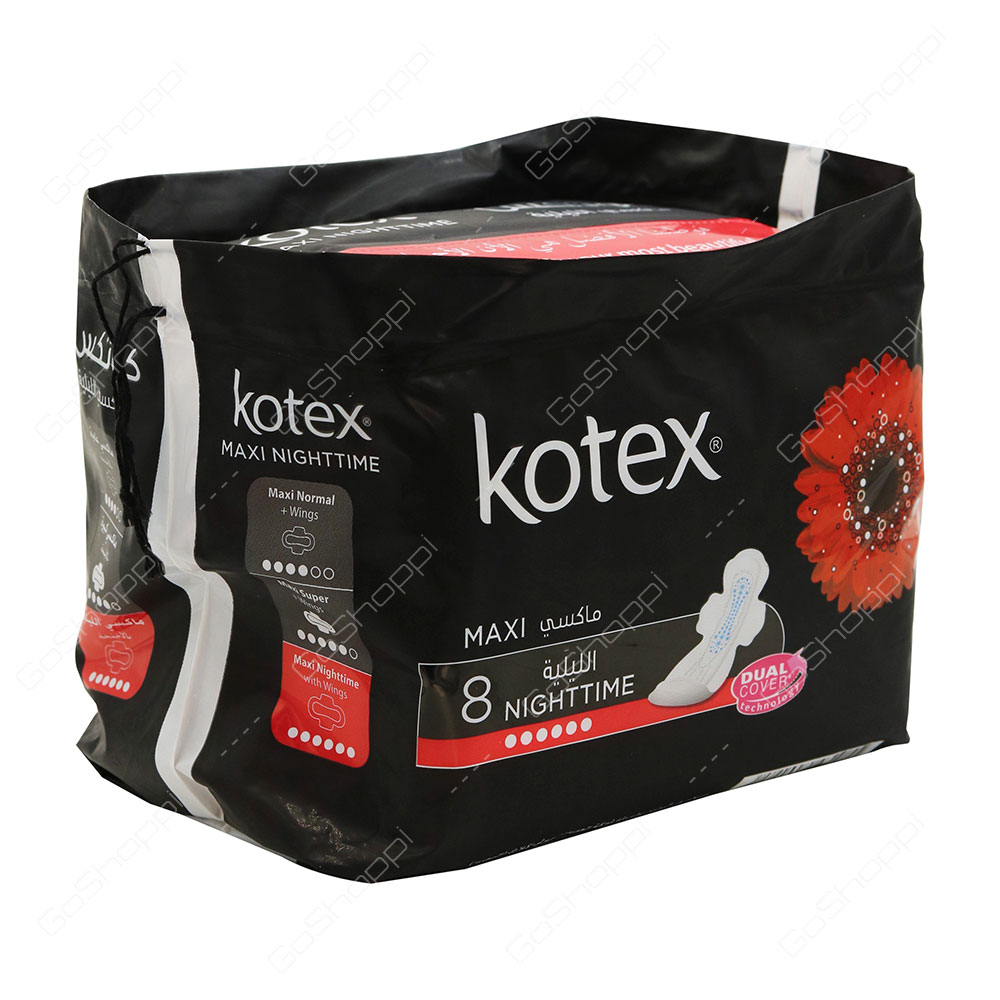 Kotex Maxi Night Time 8 Pads