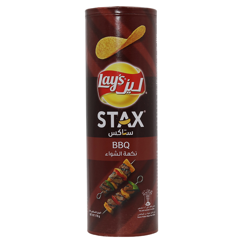 Lays Stax BBQ 170g