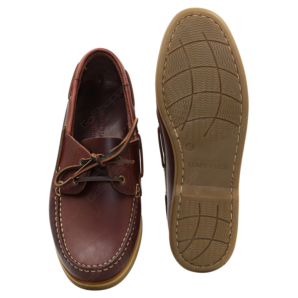 Lumberjack Navigator Boat Shoes For Men - Brunello - Tan - SM07804-004 ...
