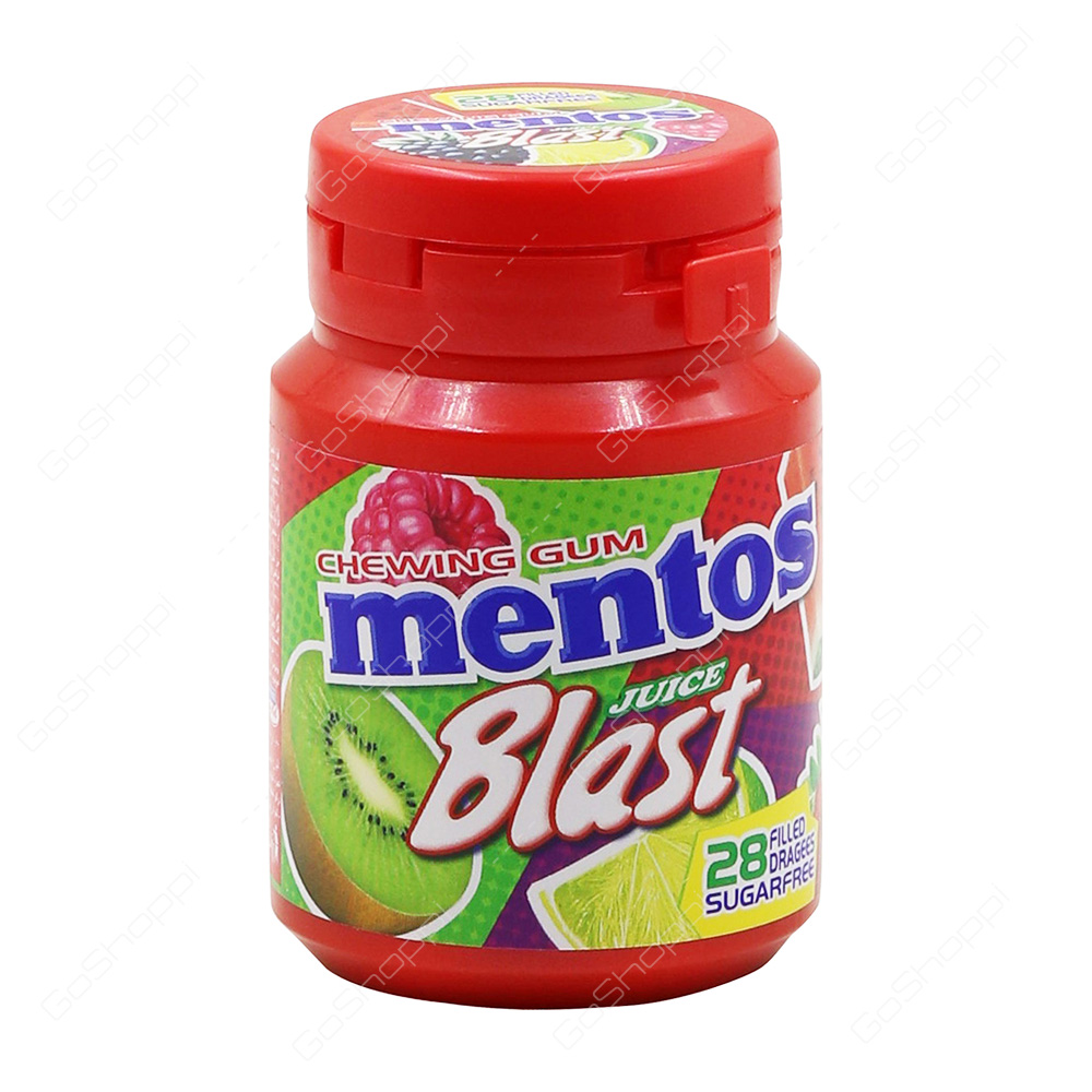 Mentos Juice Blast Chewing Gum 28 pcs