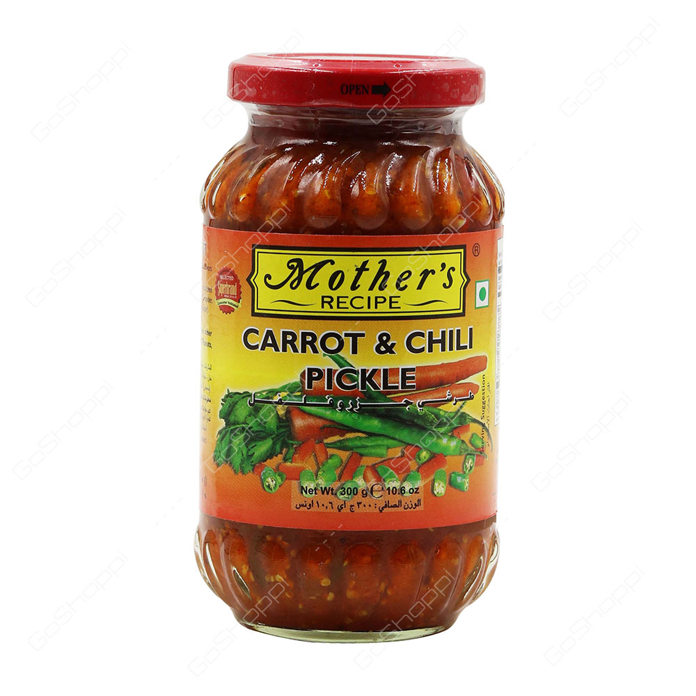 Mothers Recipe Carrot And Chili Pickle 300 g