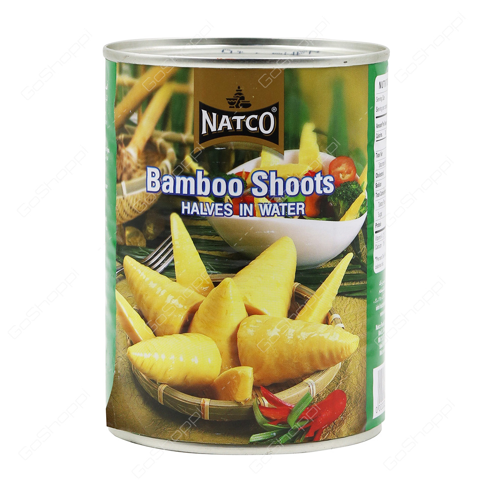 Natco Bamboo Shoots Halves In Water 540 g