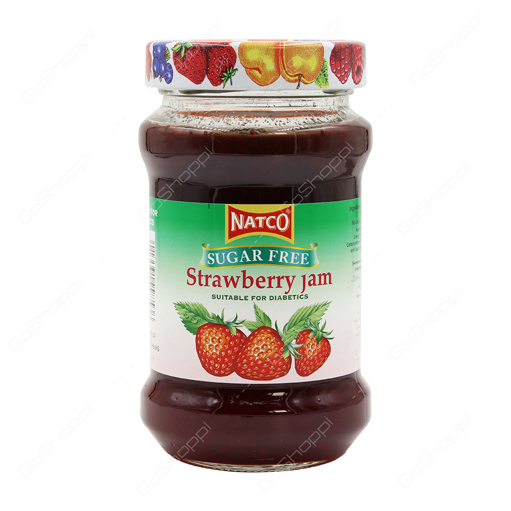 Natco Sugar Free Strawberry Jam 390 g