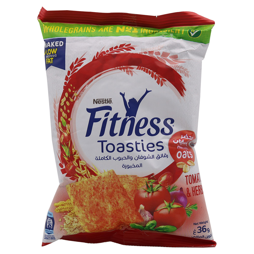 Nestle Fitness Toasties Tomato & Herbs 36g