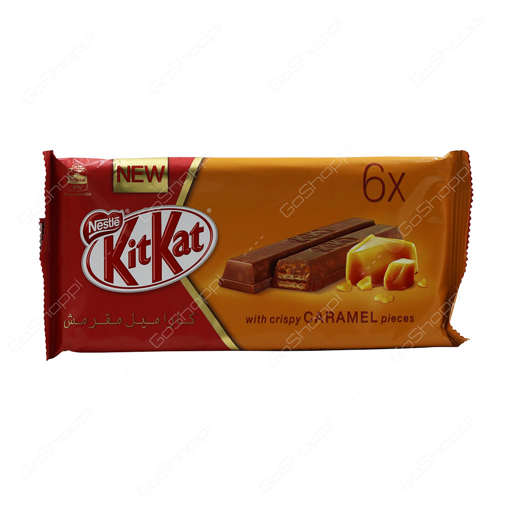 Nestle Kitkat Crispy Caramel  6X23 g