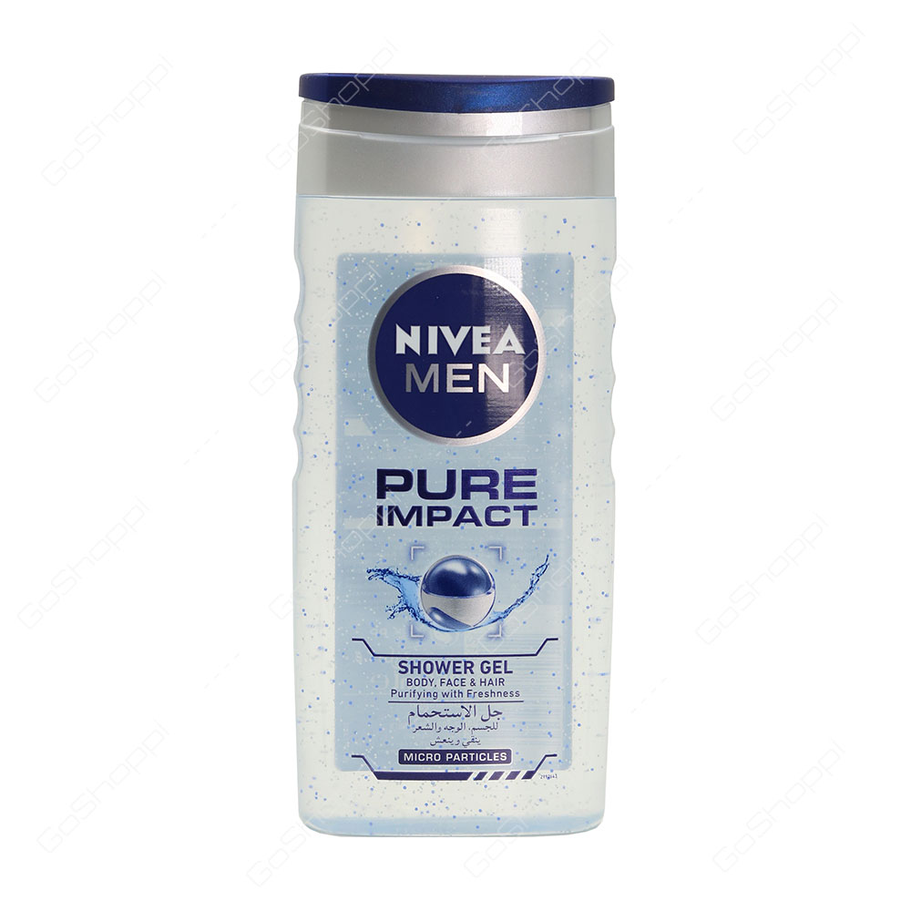 Nivea Men Pure Impact Shower Gel 250 ml