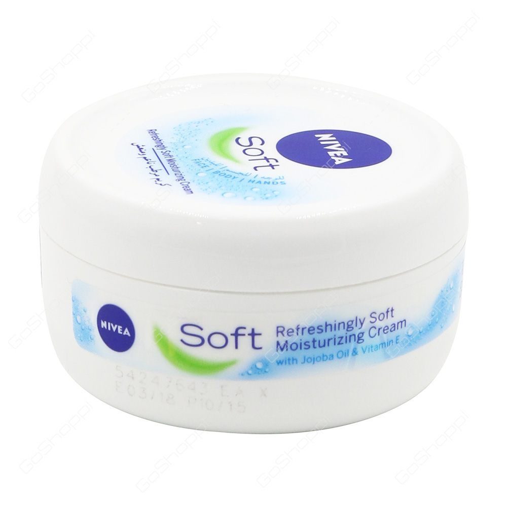 Nivea Soft Refreshingly Soft Moisturizing Cream 50 Ml Buy Online