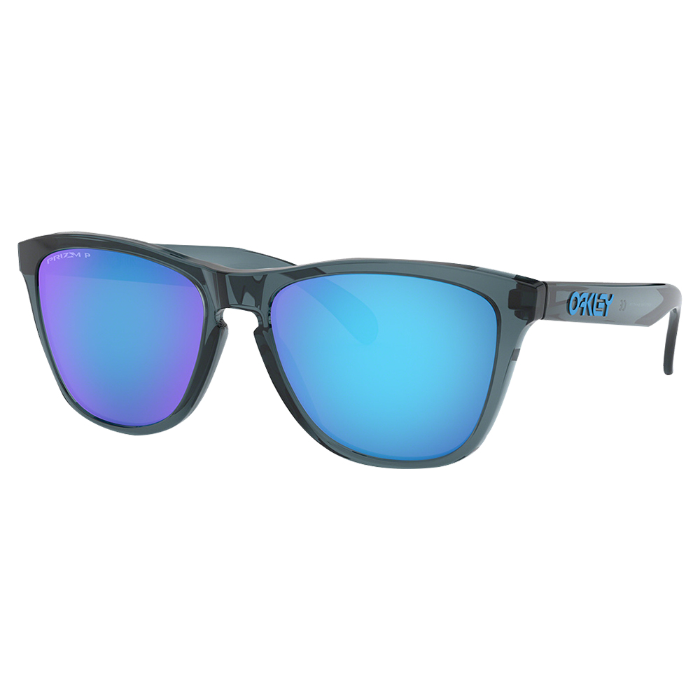 Oakley Frogskins Crystal Black Prizm Sapphire Sunglasses For Men ...