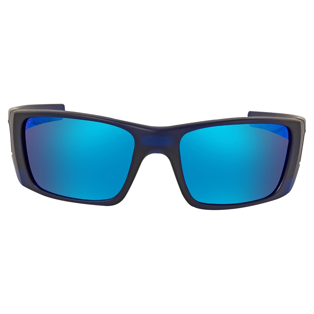 Oakley Fuel Cell Matte Translucent Blue Sunglasses For Men - 0OO9096 ...
