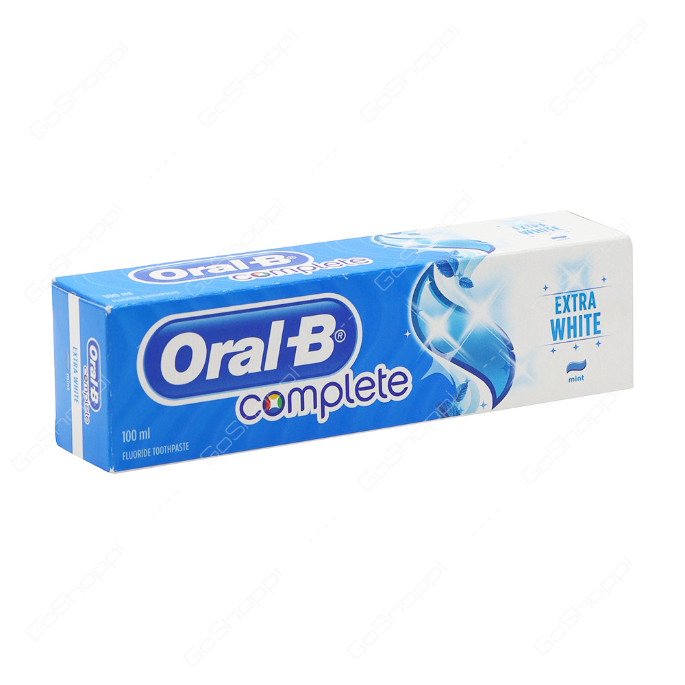 Oral B Complete Extra White Toothpaste 100 Ml Buy Online