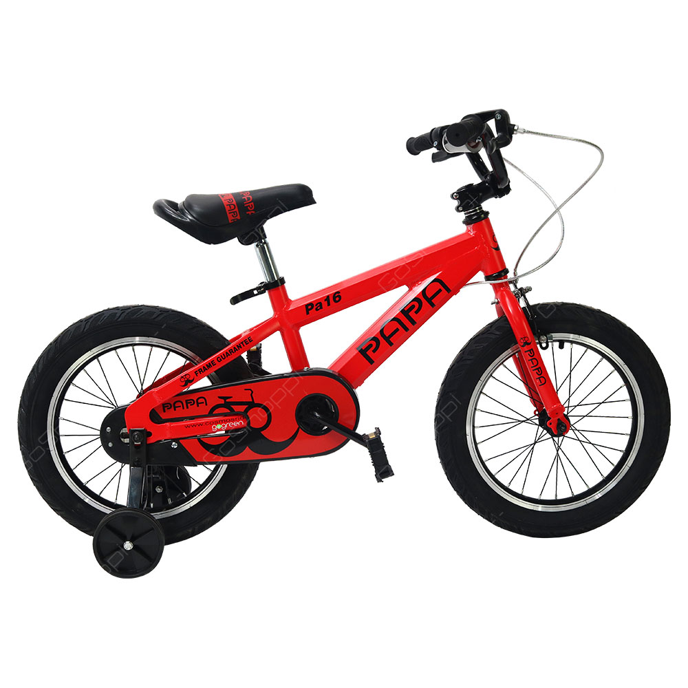 Papa Pa16 Kids Bike - Red - Buy Online