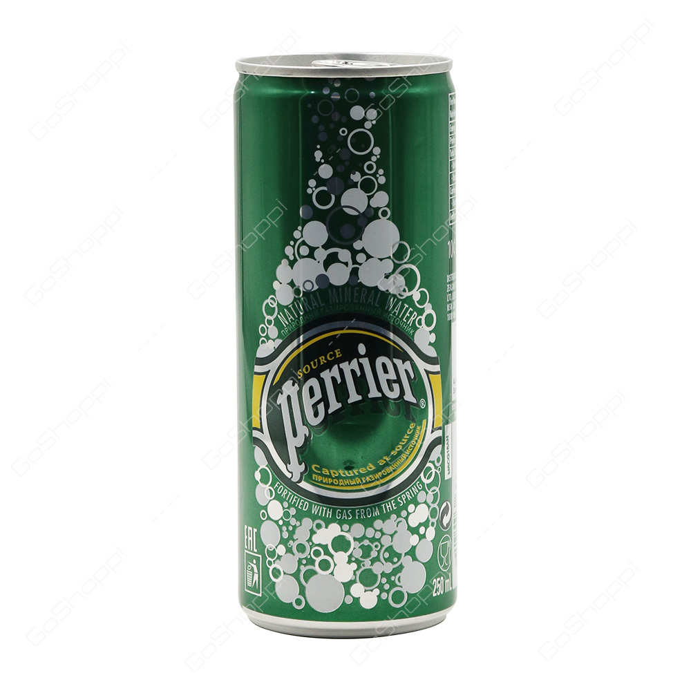 Perrier Natural Mineral Water 250 ml