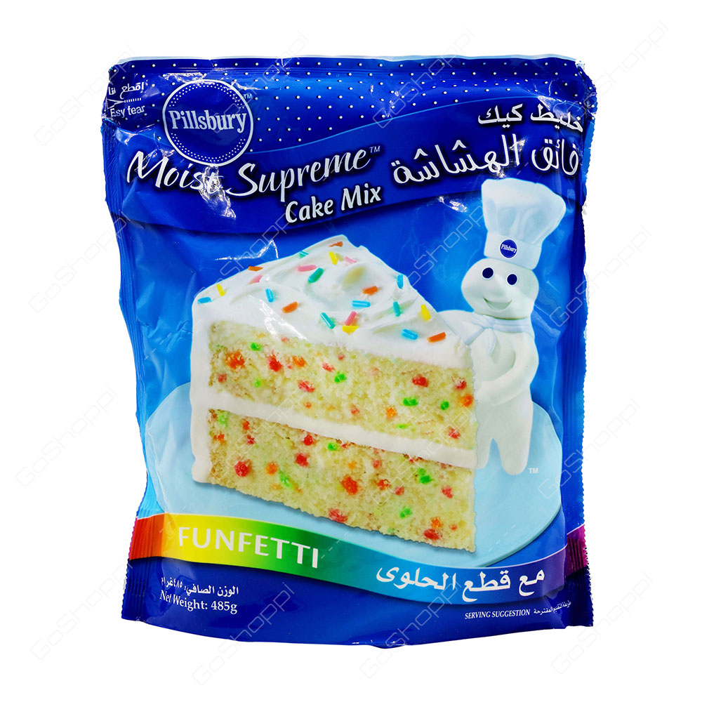 Pillsbury Moist Supreme Cake Mix Funfetti 485 g