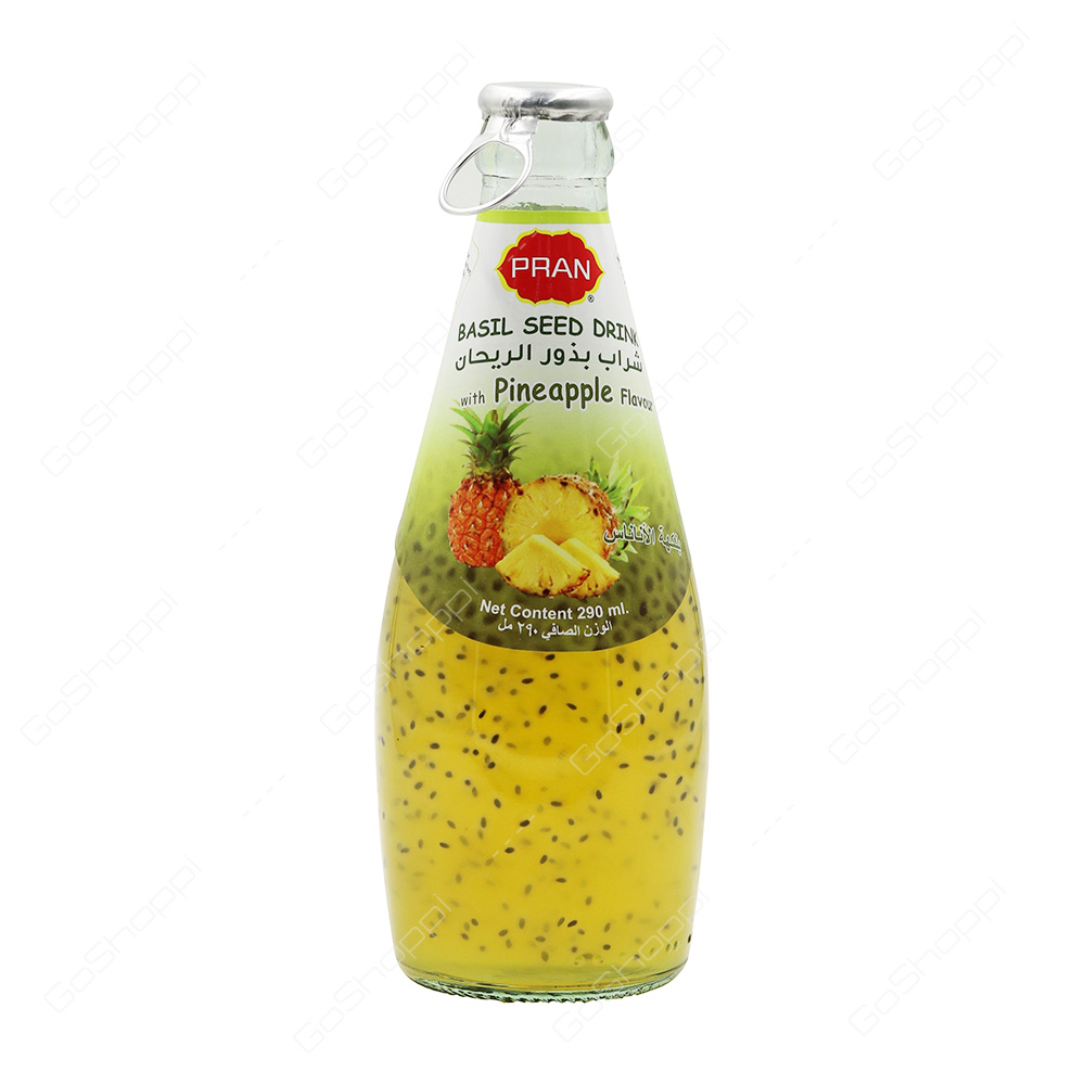 Pran Basil Seed Drink Pineapple Flavour 290 ml