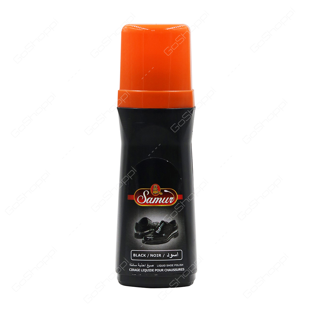 Samur Liquid Shoe Polish Black Noir 1 pcs