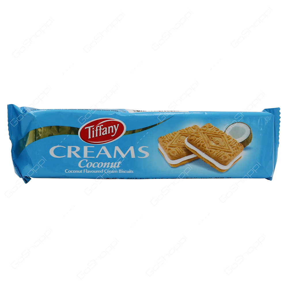 Tiffany Creams Coconut Flavoured Cream Biscuits 90 g