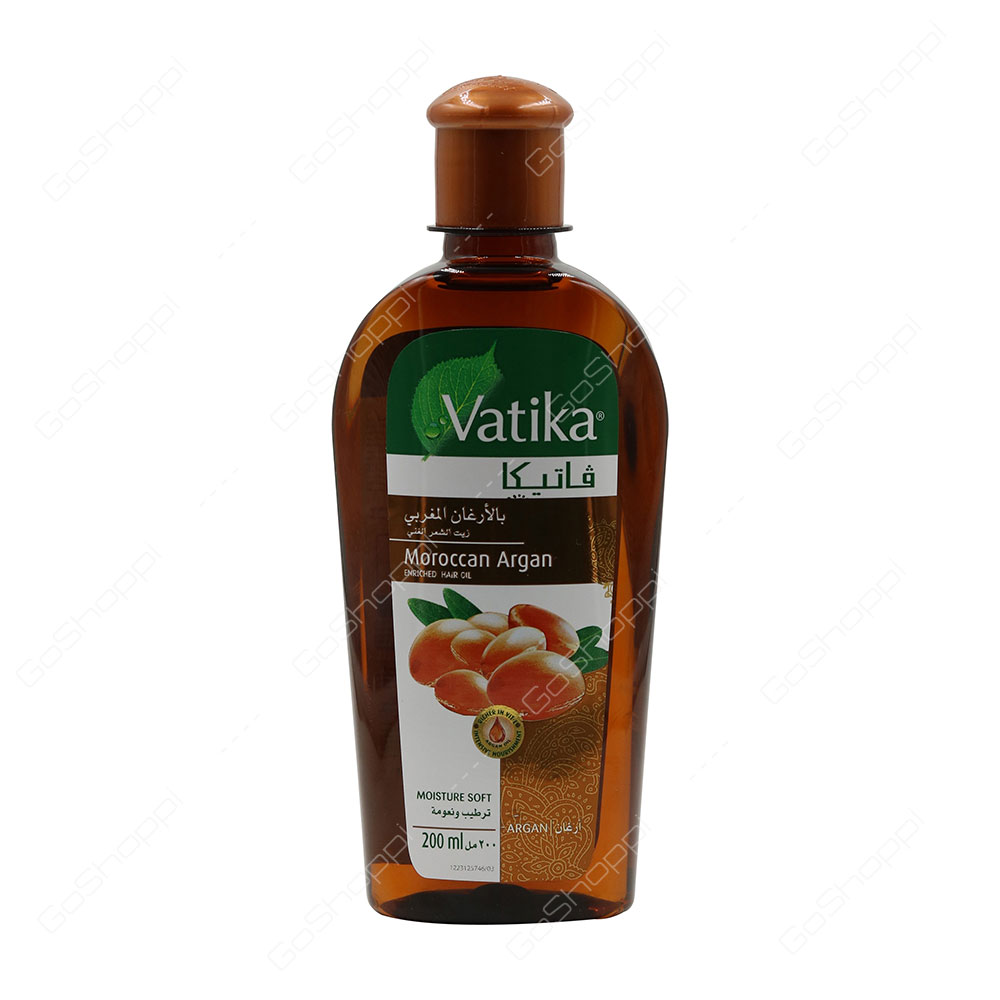 Vatika Moroccan Argan Enriched Hair Oil 200 ml