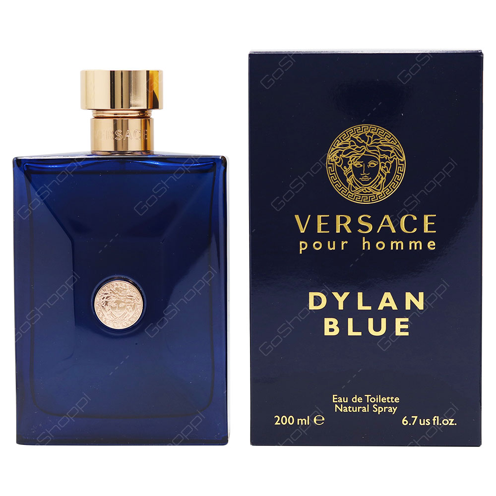 Versace Dylan Blue Pour Homme Eau De Toilette 200ml - Buy Online