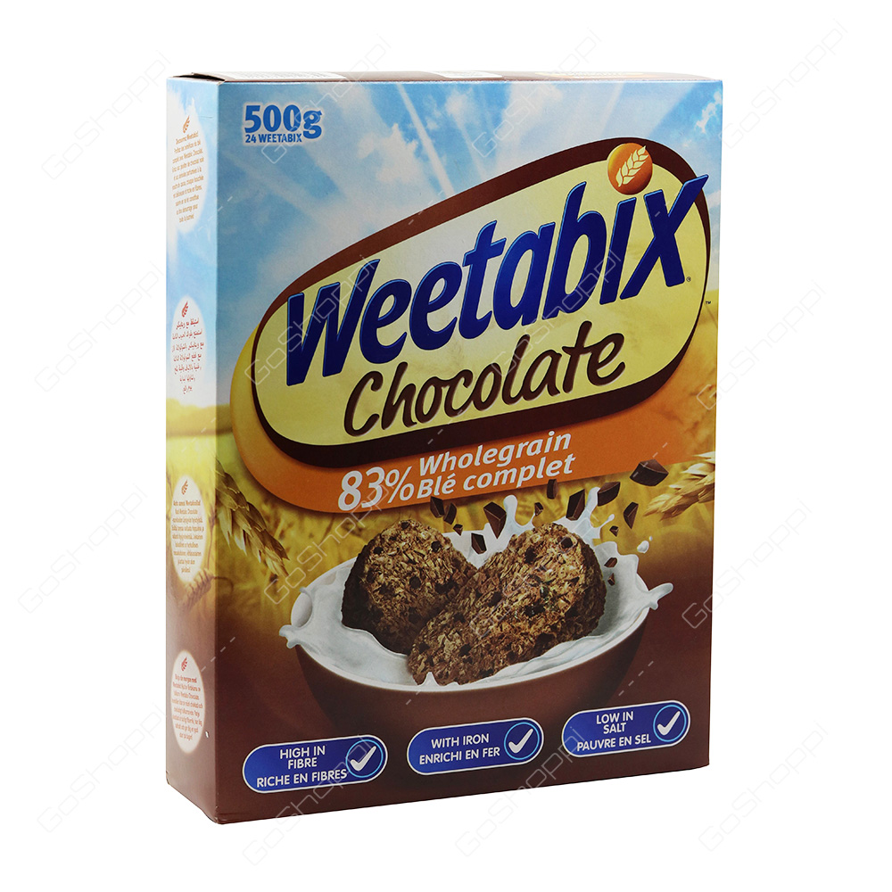 Weetabix Chocolate Wholegrain Cereal 500 g