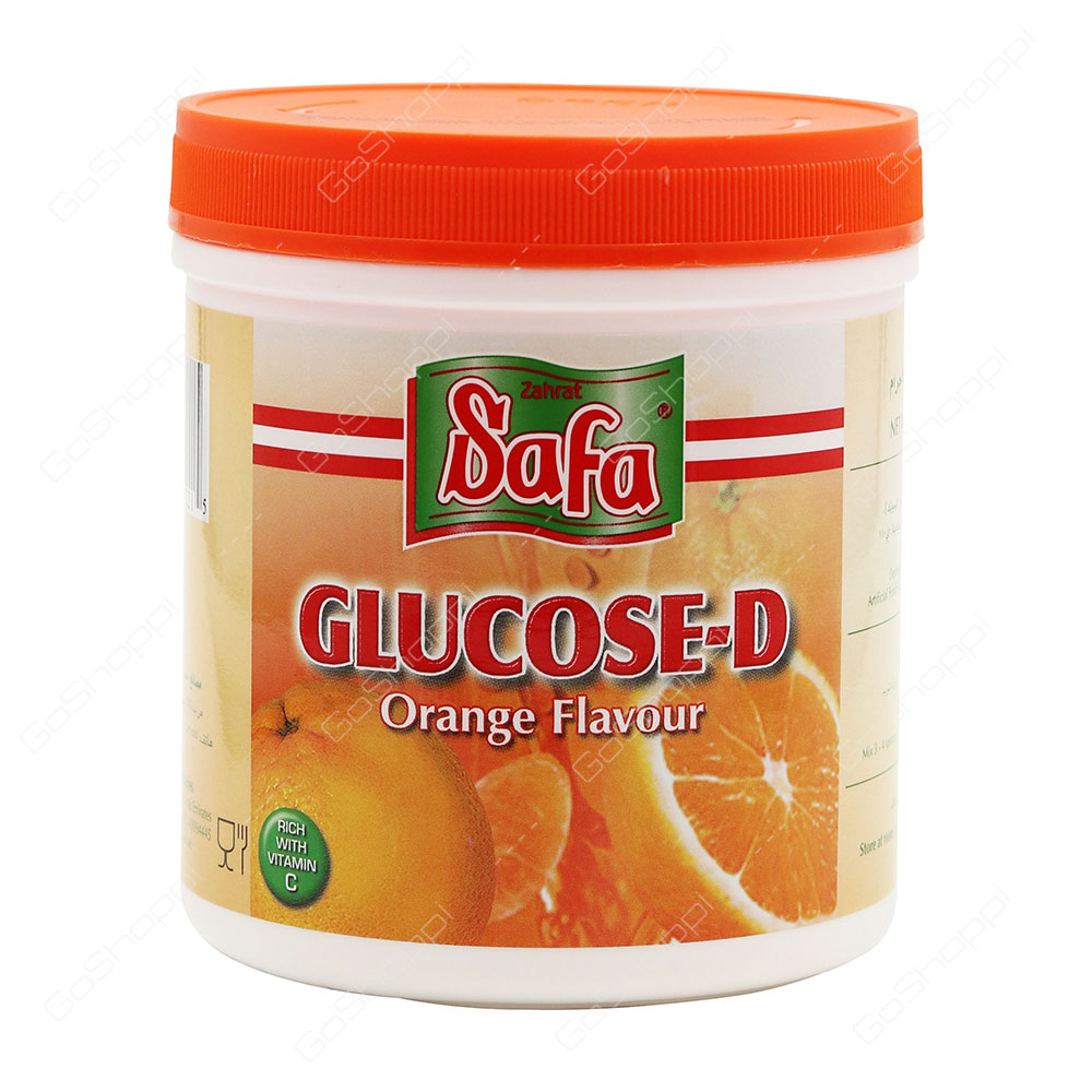 Zahrat Safa Glucose D Orange Flavour 450 g