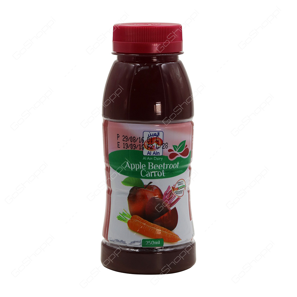 Al Ain Apple Beetroot Carrot Juice 250 ml